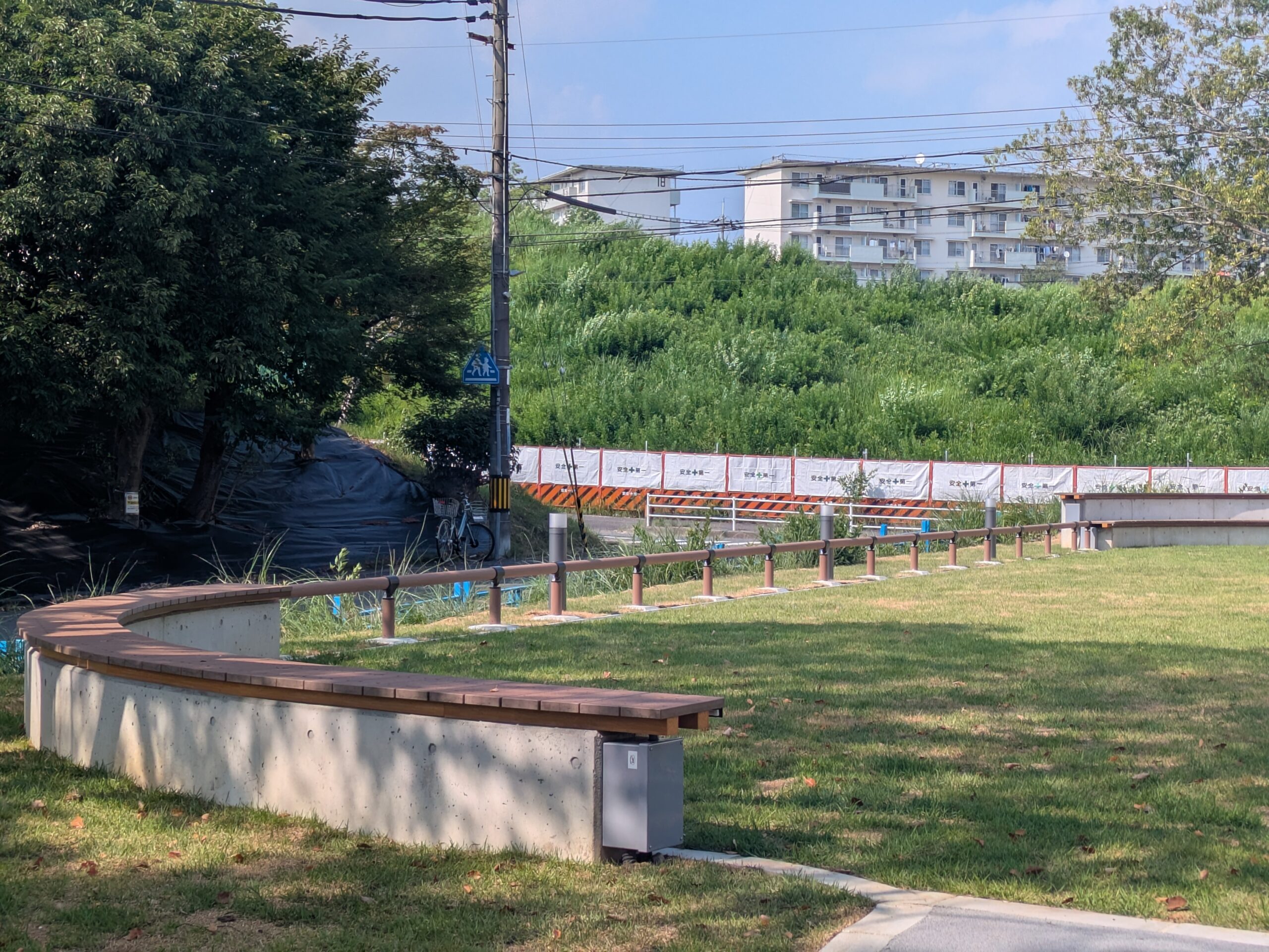 奈良県　奈良市平城第4号近隣公園　低床柵